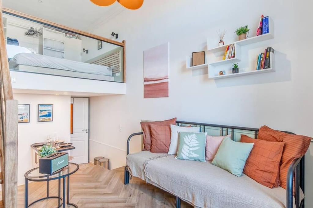 Juste La Plage - Studio Classe 3 Etoiles - Face A La Mer Houlgate Exterior foto